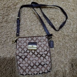Brown Coach Crossbody